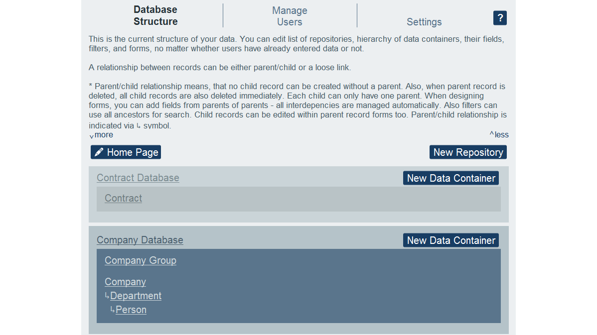 Create database apps with RecordsManager