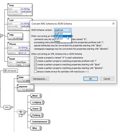 Updated JSON Schema Support Highlights V2019 Release 3 - Altova Blog