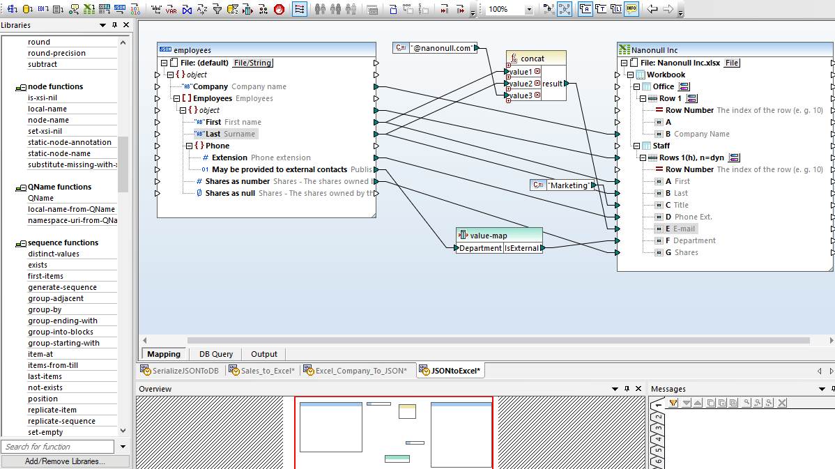 JSON To Excel Converter Try Free Altova