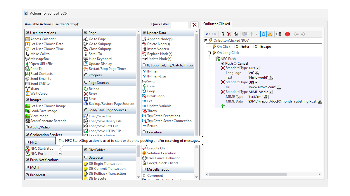 Building apps for NFC
