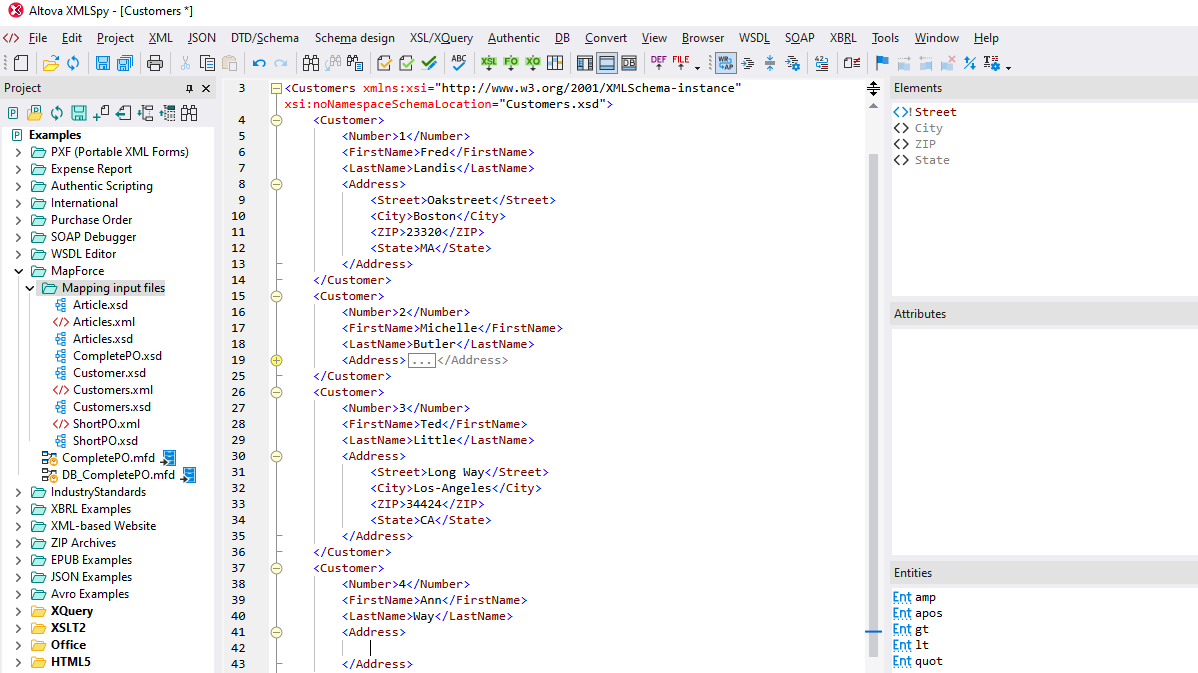 New Features In Xmlspy Xml And Json Editor Altova 4306