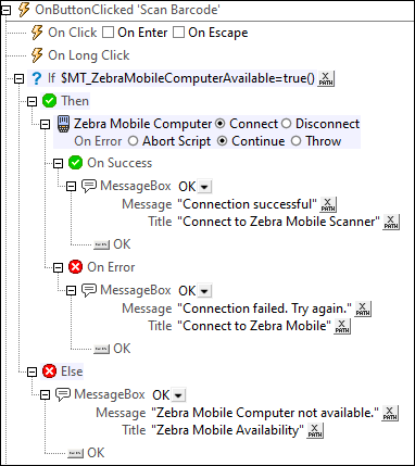 MTActionZebraMobileConnectDisconnect