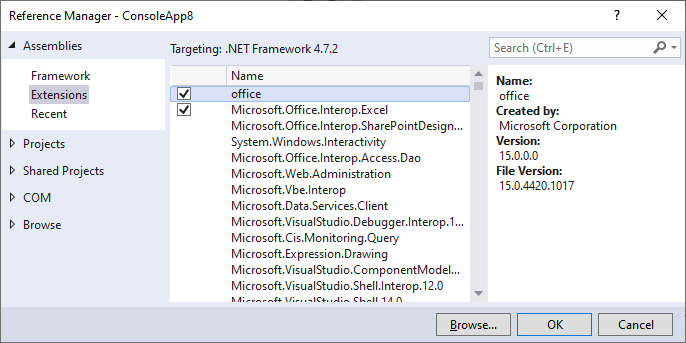 inc-xa-comapi-add-office-reference