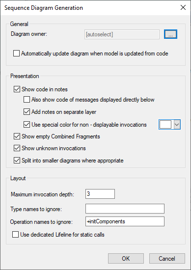 sequence diagram generator eclipse