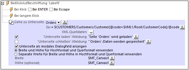 MTDActionsGotoSubpageOview