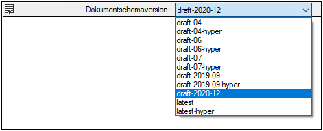 JSONSchemaVersion