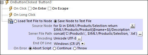 MTDSaveToTextFile