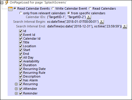 MTActionAccessCalendars