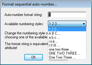 AutonumberFormatSequential