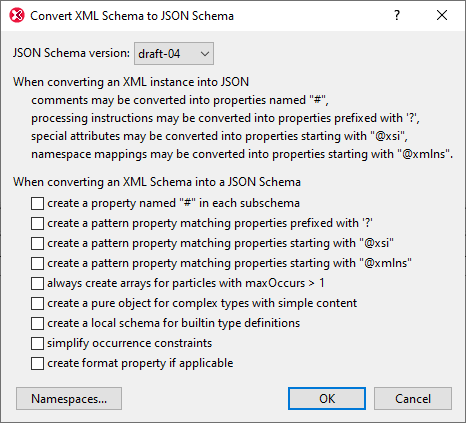 JSONConvertXMLSchema2JSON