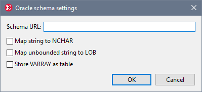 OracleSchemaSettings