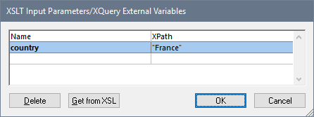 XSLParameters