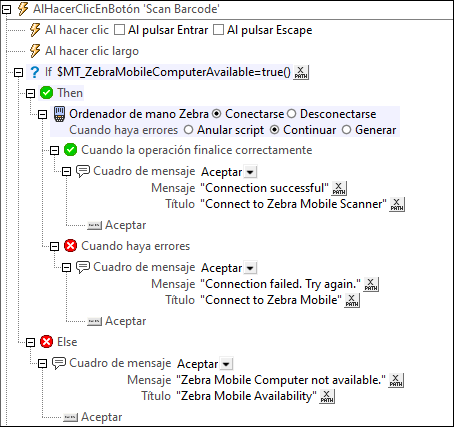 MTActionZebraMobileConnectDisconnect