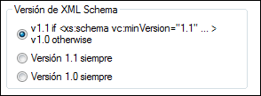 XMLSchemaVersionOn