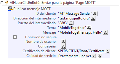 MTActionMQTTPublishMessage