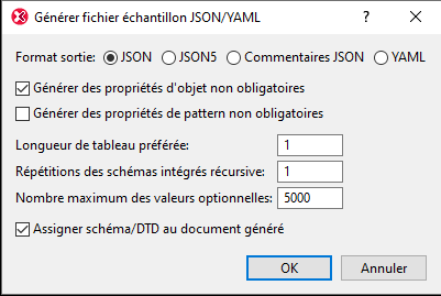 GenerateSampleJSONYAMLFile