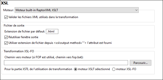 OptionsXSL