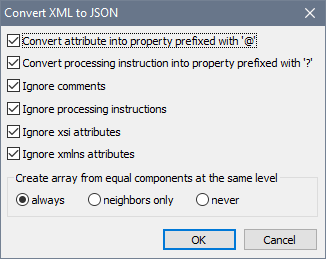 JSONConvertXMLInstance2JSON