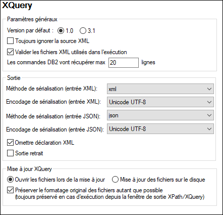 OptionsXQuery