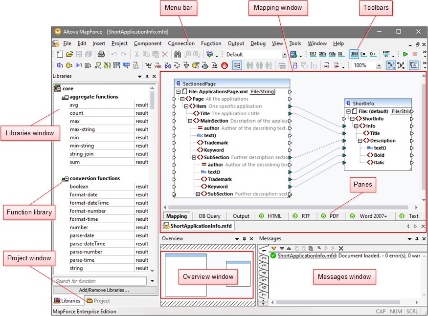 Altova MapForce 2024 Professional Edition   Mf Gui02 