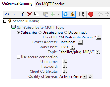 MTDServicesMQTTOnServiceRunning