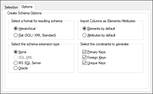 ImportDBDataStructureForXSDOptions